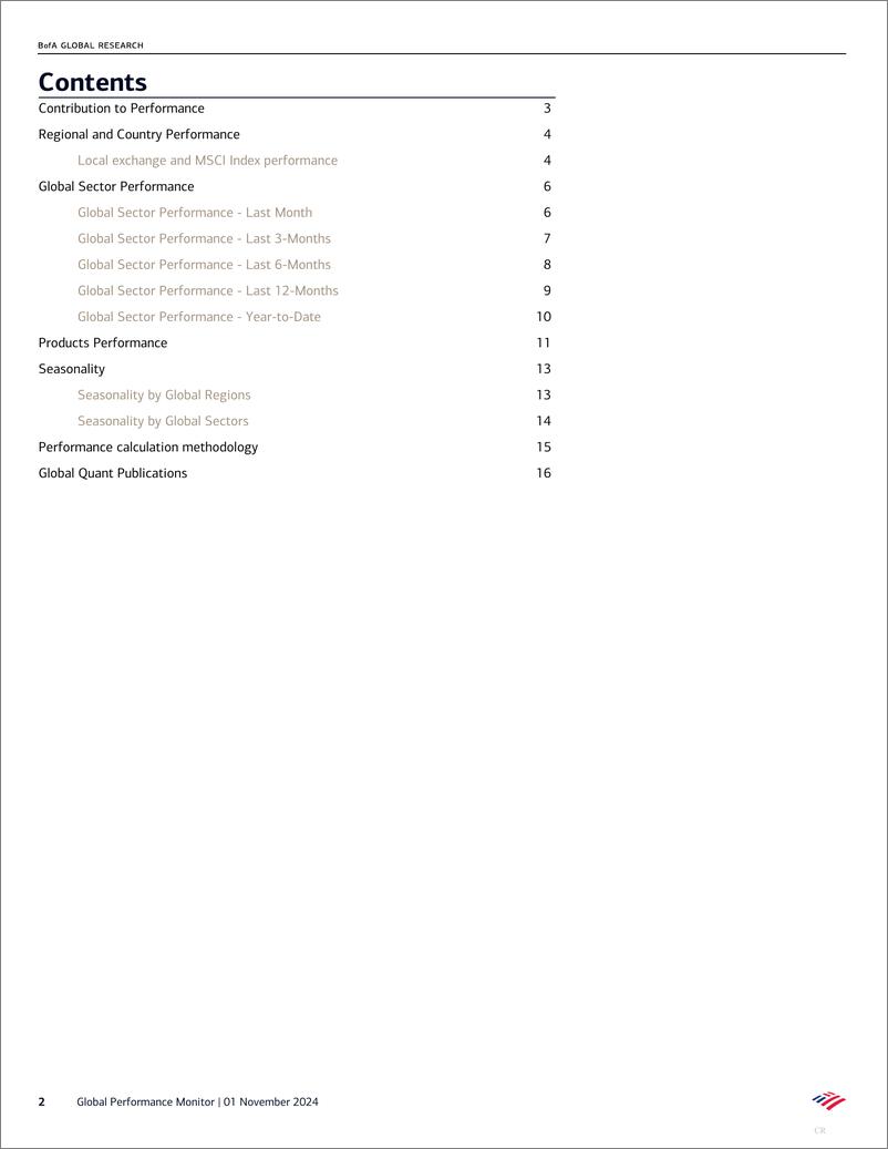 《BofA Global Research-Global Performance Monitor Earnings support-111250476》 - 第2页预览图