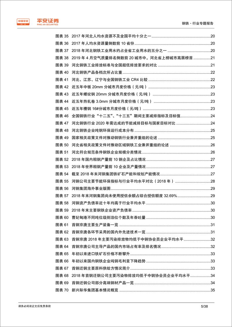 《钢铁行业区域专题报告：河北篇，环保与转型齐推进，钢铁大省加速升级-20190730-平安证券-38页》 - 第6页预览图