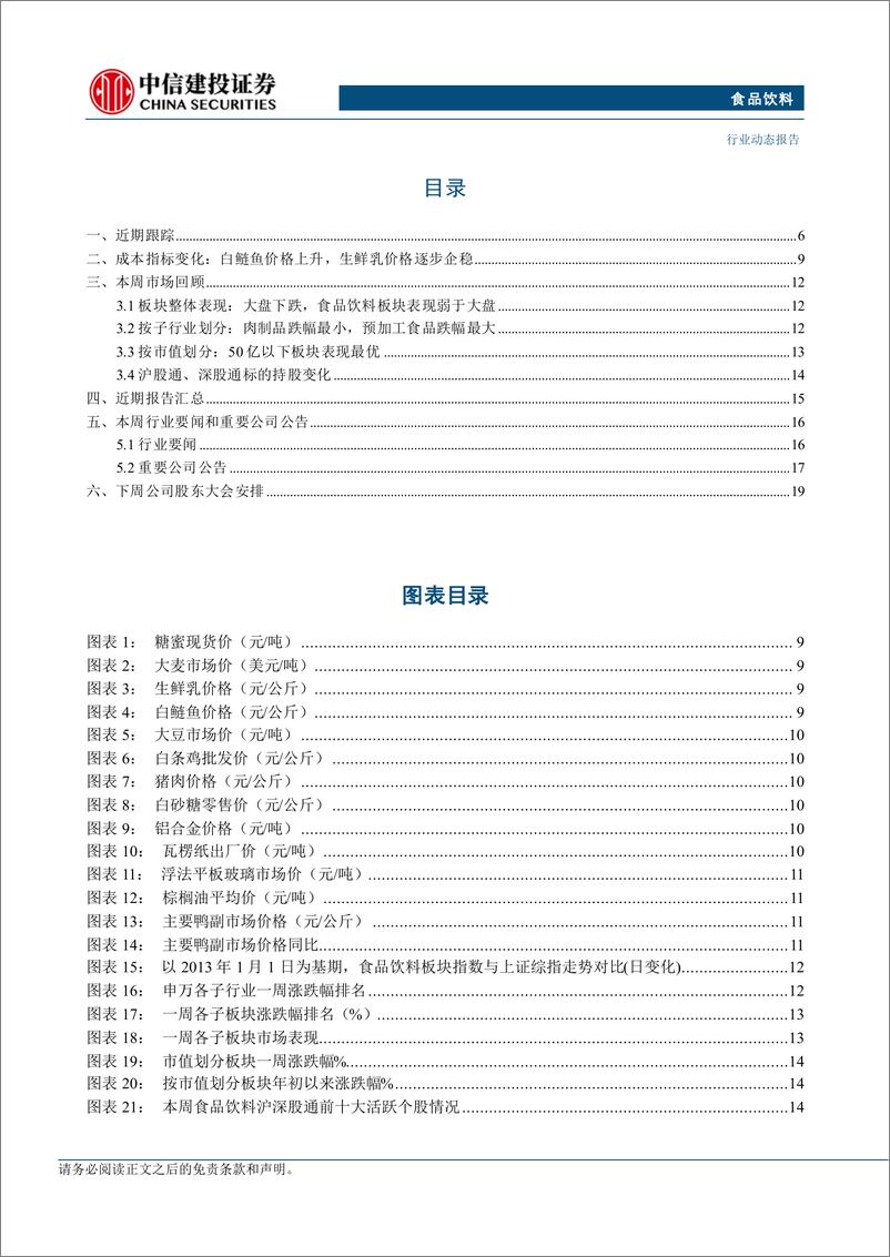 《食品饮料行业动态：政策催化逐步落地，静待需求回暖-241124-中信建投-21页》 - 第4页预览图