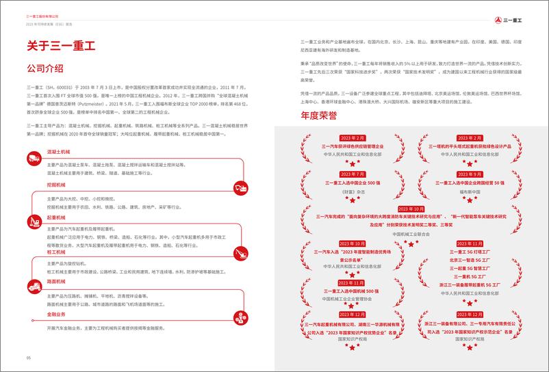 《2023 年可持续发展(ESG)报告-三一重工》 - 第5页预览图