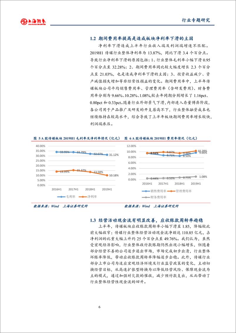 《2019年传媒行业中报总结：整体业绩承压，出版稳健，游戏回暖-20190917-上海证券-17页》 - 第8页预览图
