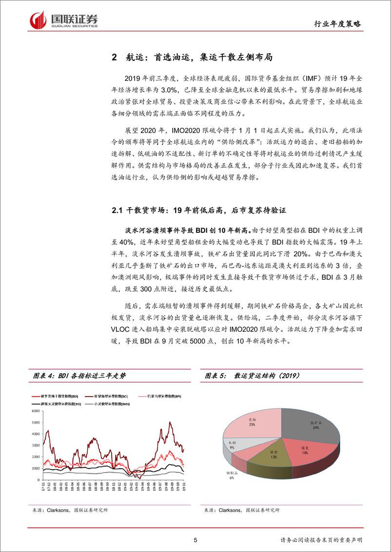 《交通运输行业2020年度策略：宏观需求扰动，布局结构行情-20191118-国联证券-22页》 - 第6页预览图