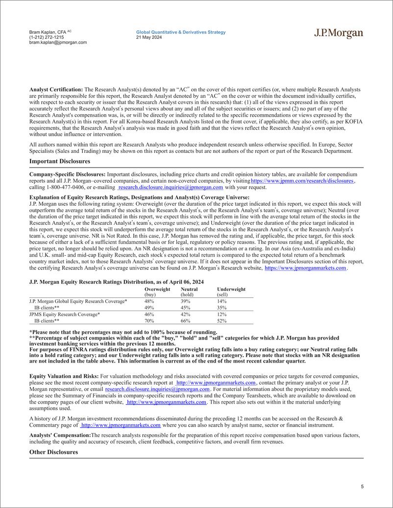 《JPMorgan-US Equity Financing and AIR TRF Monitor May 21, 2024-108333181》 - 第5页预览图