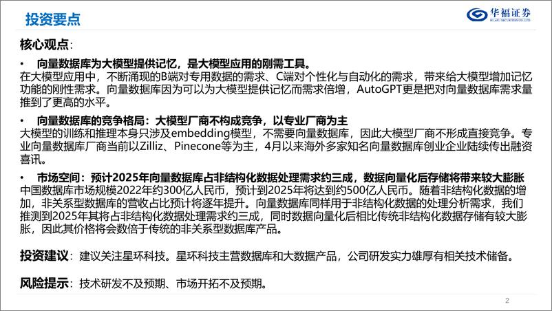 《20230508-向量数据库-大模型引发爆发式增长》 - 第2页预览图