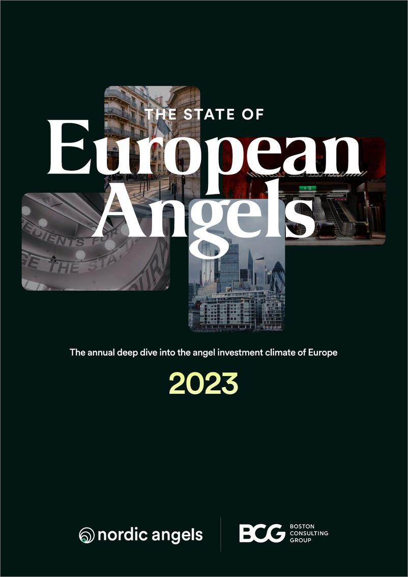 《Dealroom：2023欧洲天使投资状况报告（英文版）》 - 第1页预览图