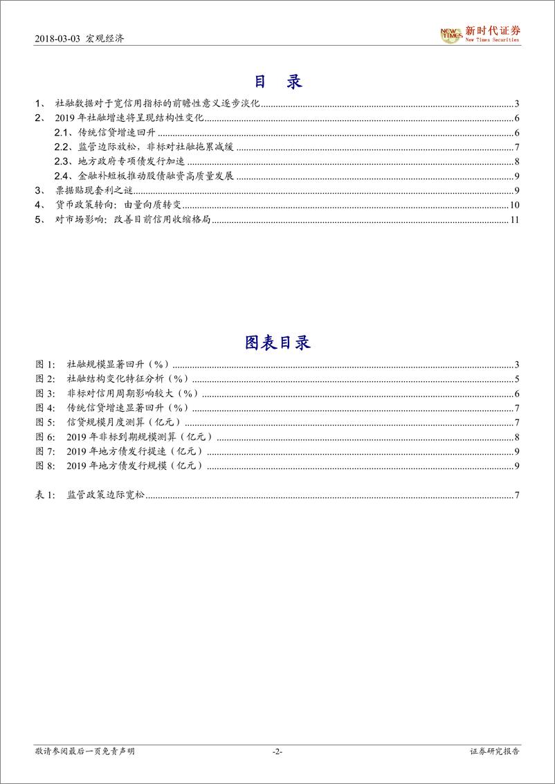 《宽信用系列专题研究之三：金融供给侧结构性改革助力宽信用格局-20190303-新时代证券-14页》 - 第3页预览图