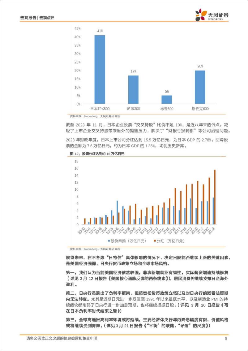 《宏观点评：日股，进退？-240331-天风证券-10页》 - 第8页预览图