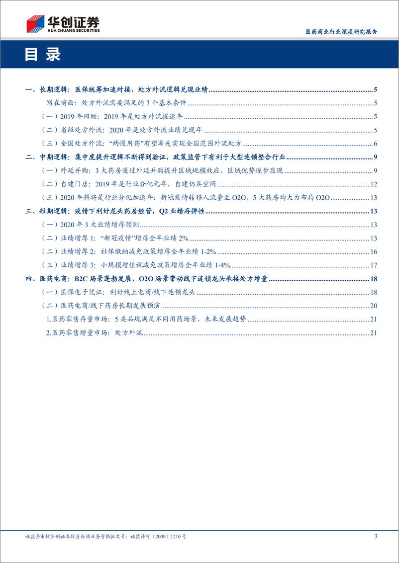 《医药商业行业深度研究报告：202年医药零售投资逻辑，追求长期增长下的医药零售投资机会-20200407-华创证券-24页》 - 第4页预览图