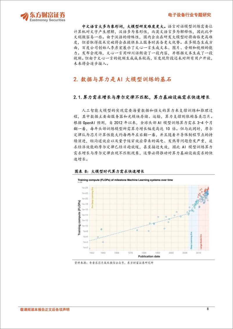 《20230322-全球AI大模型浪潮澎湃，算力芯片有望迎来爆发式需求》 - 第8页预览图