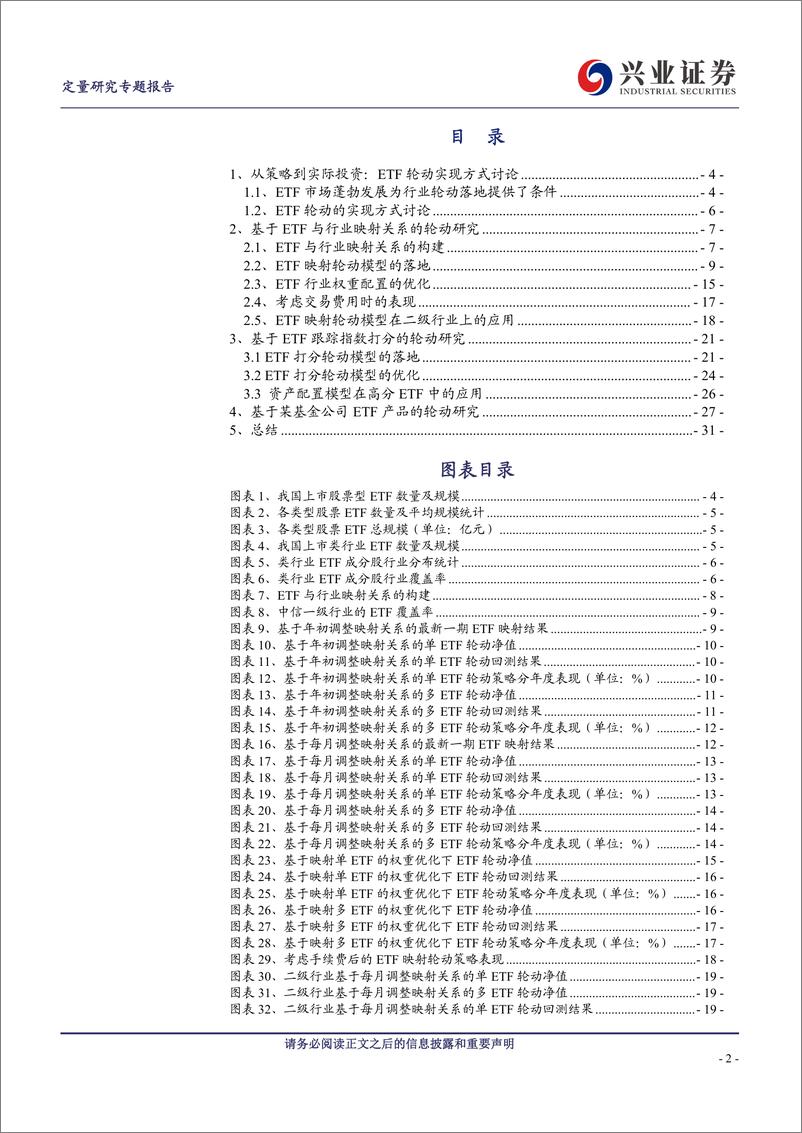 《行业轮动视角下的ETF配置研究-20230131-兴业证券-32页》 - 第3页预览图