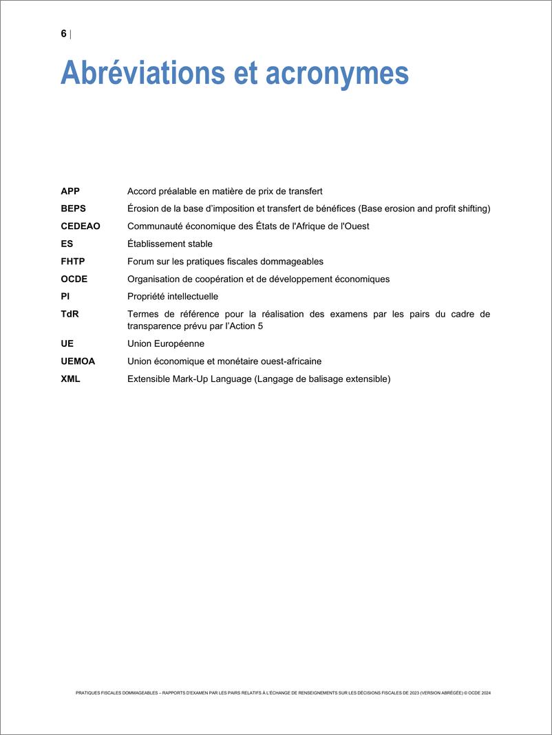 《有害税务做法 - 关于2023年税务决策信息交换的同行评议报告(简体版)（英）-54页》 - 第8页预览图