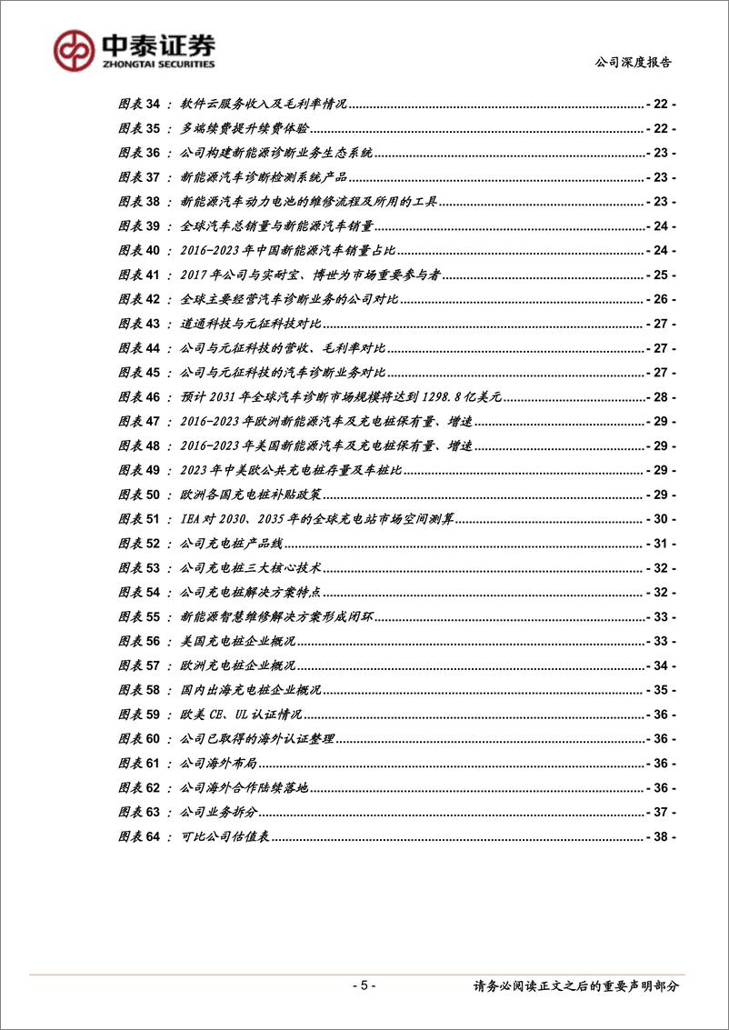 《道通科技(688208)汽车智能诊断龙头，充电桩出海打开第二成长曲线-240909-中泰证券-41页》 - 第5页预览图