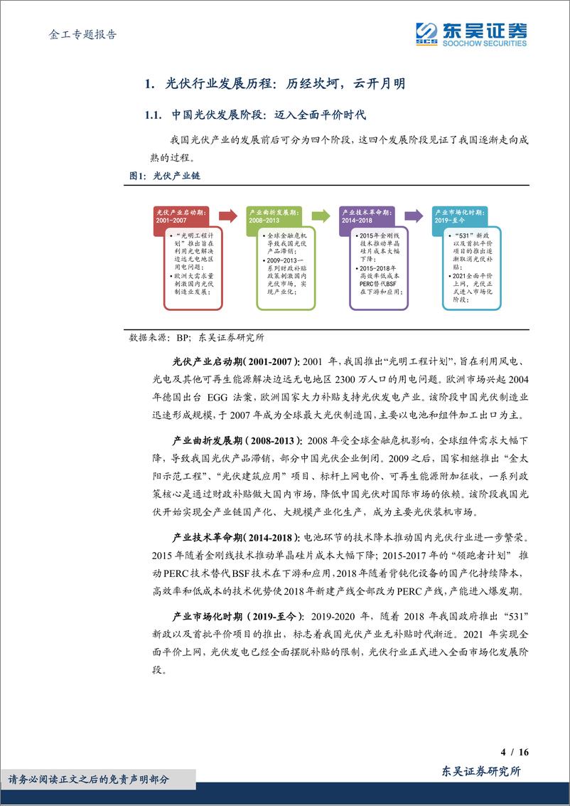 《金工&电新专题报告：中证光伏产业指数投资价值分析，云开月明，上下游共振-20220619-东吴证券-16页》 - 第5页预览图