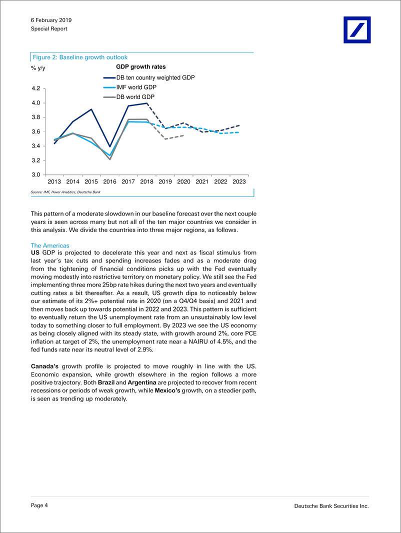 《德银-全球-宏观策略-如果相反的趋势加强，全球经济增长还能下降多少？-2019.2.6-23页》 - 第5页预览图