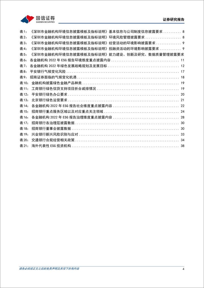 《产业链ESG系列研究（三）：金融业ESG实践与高质量信息披露-20230531-国信证券-43页》 - 第5页预览图