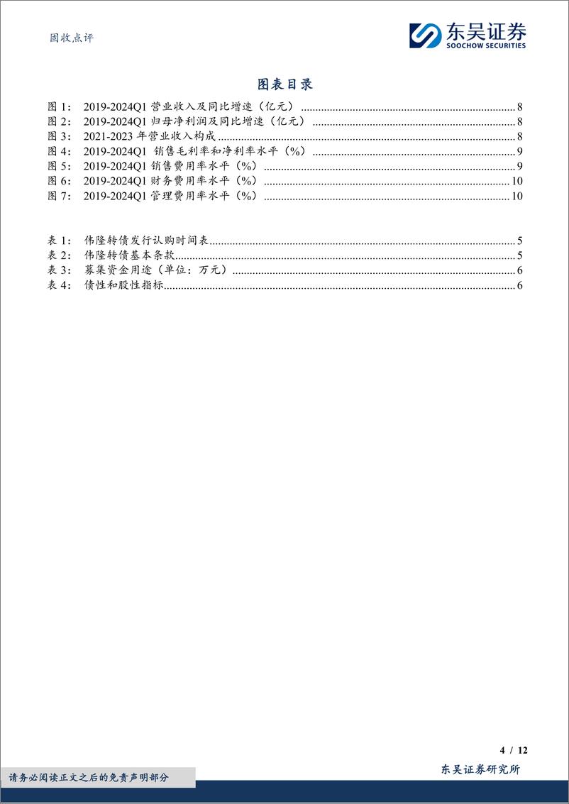 《固收点评：伟隆转债，面向全球的智慧排水阀门制造商-240813-东吴证券-12页》 - 第4页预览图