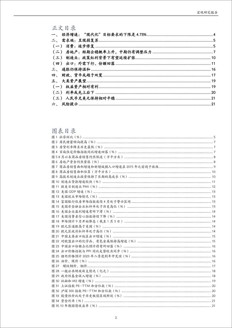 《2023年宏观展望：经济复苏中的波折与关键-20230105-万和证券-23页》 - 第3页预览图