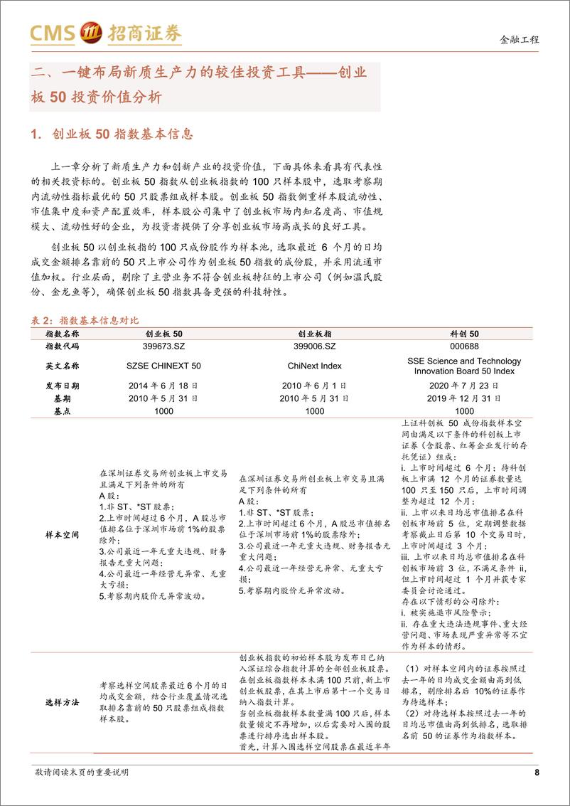 《嘉实创业板50ETF投资价值分析：汇聚龙头新质生产力，一键把握牛市机遇-241225-招商证券-15页》 - 第8页预览图