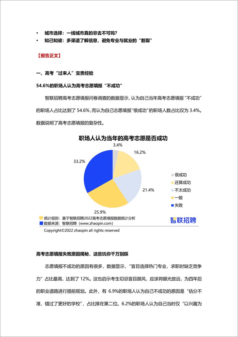 《42【智联招聘】2022年大学生就业前景研判及高考志愿填报攻略final-17页》 - 第3页预览图