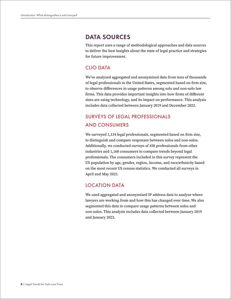 《Clio：2023个人律师事务所的法律趋势报告（英文版）-56页》 - 第8页预览图
