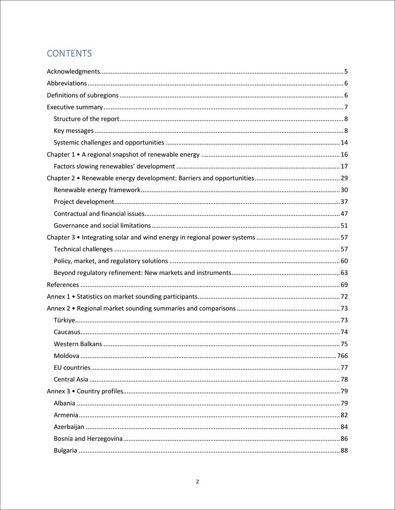 《2024年扩大欧洲和中亚地区可再生能源规模研究报告_机遇与挑战_英文版_》 - 第2页预览图