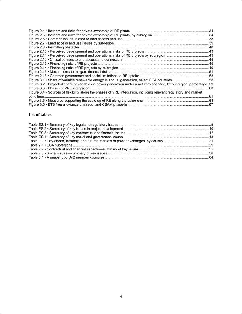 《2024年扩大欧洲和中亚地区可再生能源规模研究报告_机遇与挑战_英文版_》 - 第4页预览图