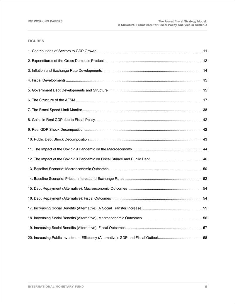 《IMF-Ararat财政战略模型：亚美尼亚财政政策分析的结构框架（英）-2022.6-64页》 - 第6页预览图