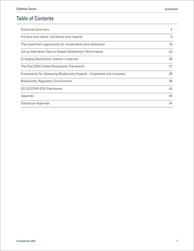 《GS SUSTAI Biodiversit Assessing the Financial Links to Natural Capital(1)》 - 第4页预览图