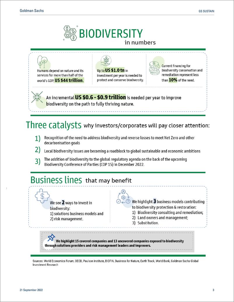《GS SUSTAI Biodiversit Assessing the Financial Links to Natural Capital(1)》 - 第5页预览图