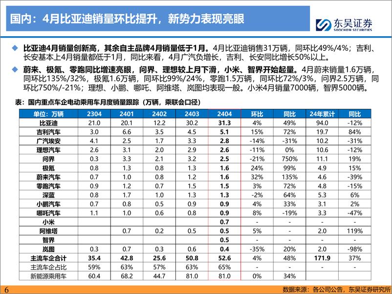 《2024全球电动车行业总结报告（5月策略）》 - 第6页预览图