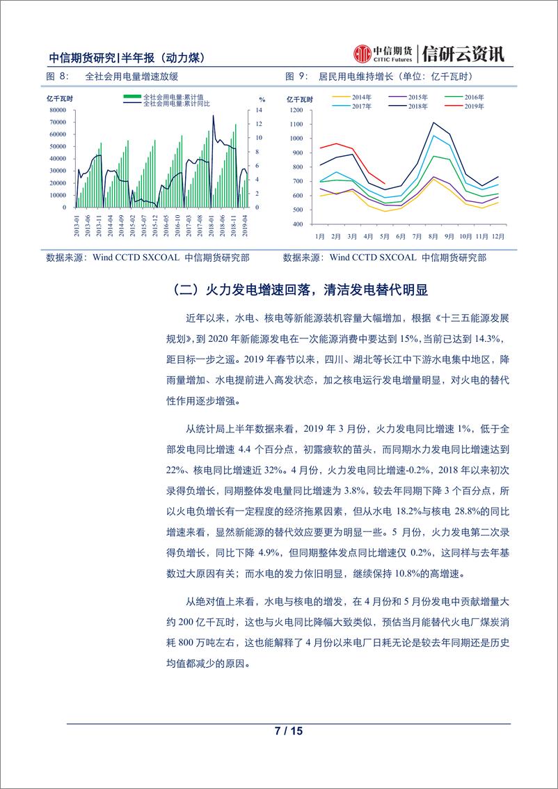 《黑色建材半年报（动力煤）：矿难效应逐步淡化，市场运行重归宽松-20190701-中信期货-15页》 - 第8页预览图