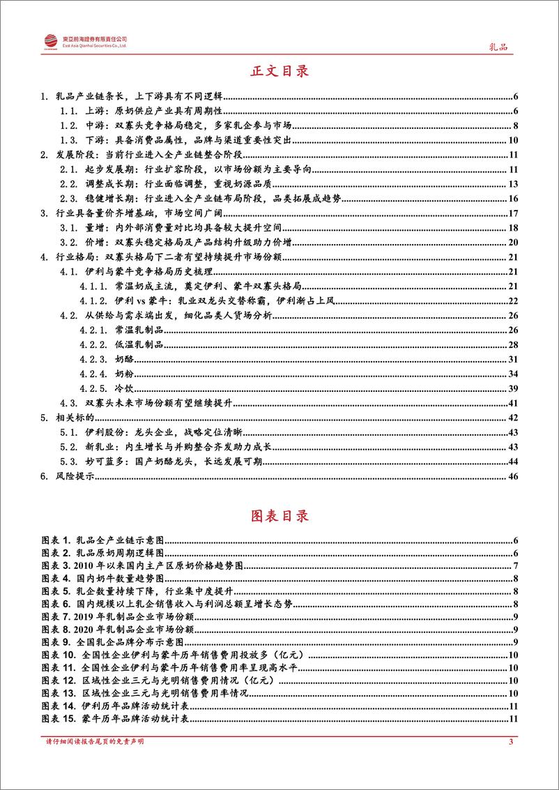 《乳品行业深度报告：乳品全产业链剖析，双寡头引领行业持续成长-20221229-东亚前海证券-48页》 - 第4页预览图