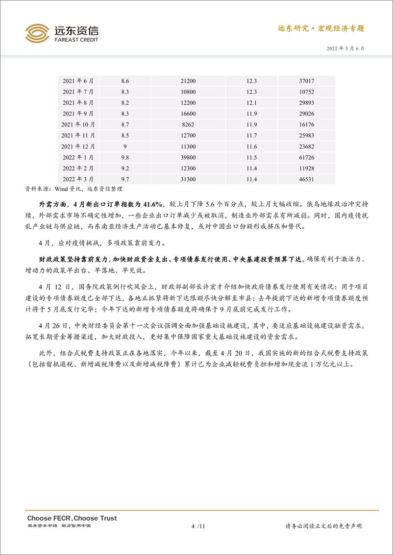 《远东资信-2022年4月官方PMI点评：产业链供应链因疫情受阻，PMI降至冰点-13页》 - 第6页预览图