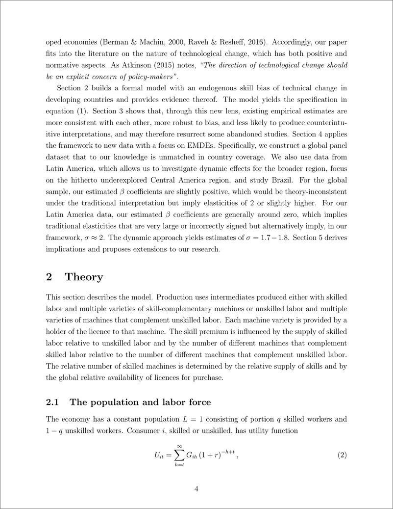 《IMF-发展中国家熟练劳动力和非熟练劳动力替代的弹性：一个有指导意义的技术变革视角（英）-2023.8-40页》 - 第7页预览图