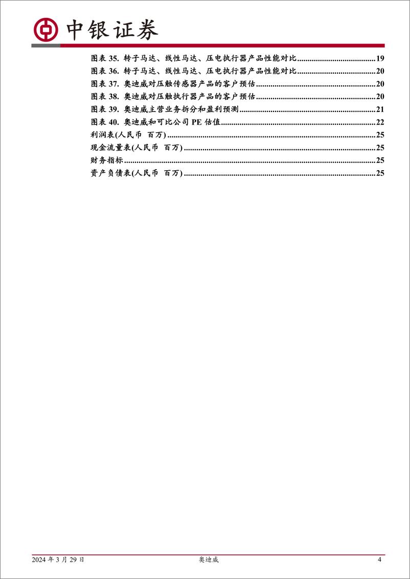 《中国领先的汽车超声波传感器厂商，布局消费电子领域-20240329-中银证券-27页》 - 第4页预览图