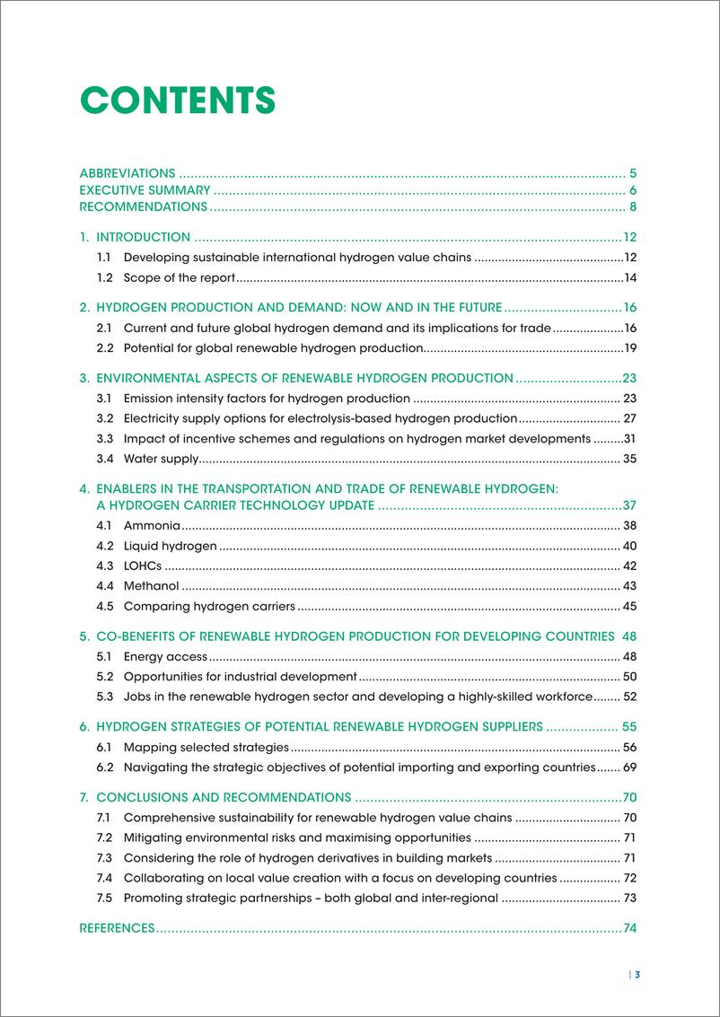 《国际可再生能源署IRENA_2024年塑造可持续的国际氢价值链报告_英文版》 - 第3页预览图