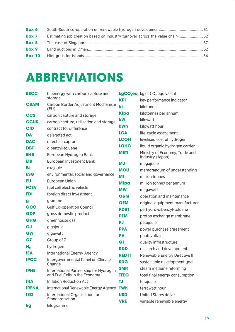 《国际可再生能源署IRENA_2024年塑造可持续的国际氢价值链报告_英文版》 - 第5页预览图