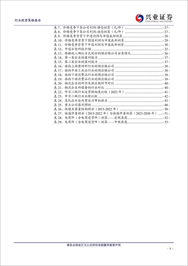 《交通运输行业2023年快递物流中期策略：压力测试甄选龙头，等待需求回暖与格局清晰-20230627-兴业证券-54页》 - 第5页预览图