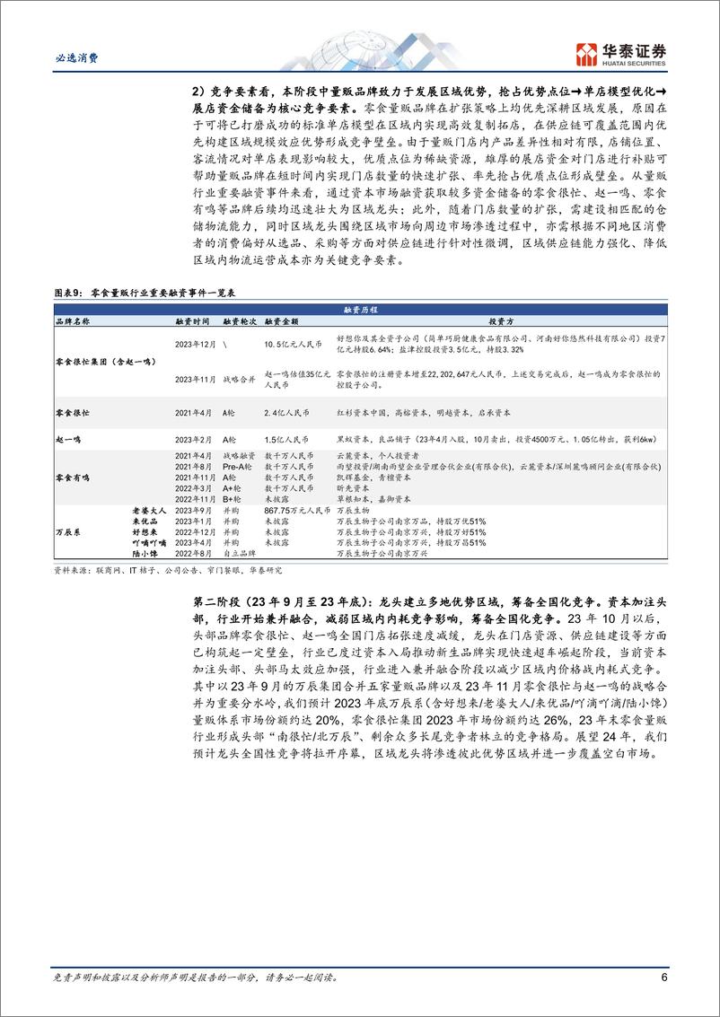 《必选消费行业专题研究-零食渠道变革2.0：东风不减，再上层楼-240411-华泰证券-25页》 - 第6页预览图