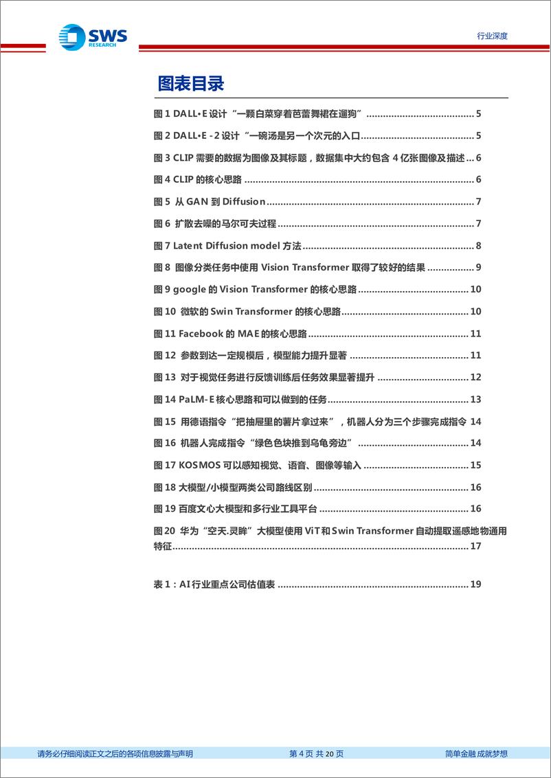 《计算机行业AIGC系列之五：跨模态，更多应用场景出现，中国公司得到更大机会-20230313-申万宏源-20页》 - 第5页预览图