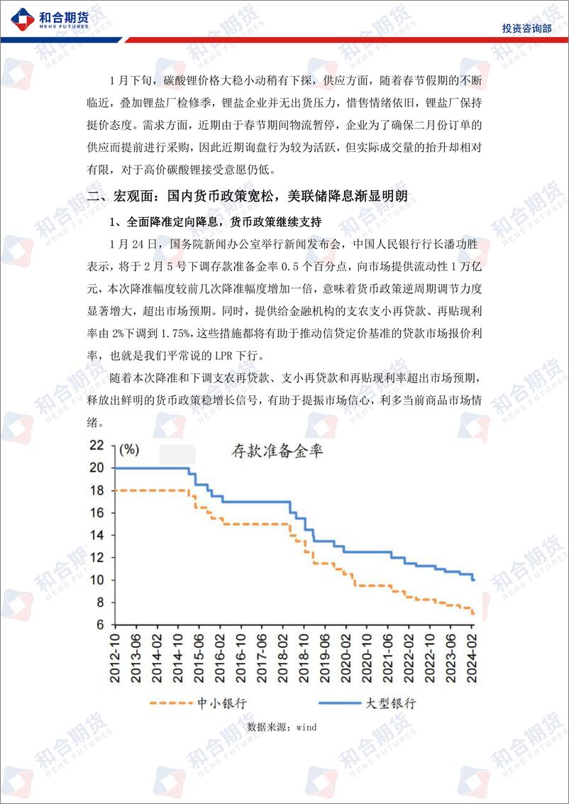 《碳酸锂月报（2024年02月）：澳矿定价模式改变我国话语权增加，碳酸锂弱势运行-20240202-和合期货-13页》 - 第4页预览图