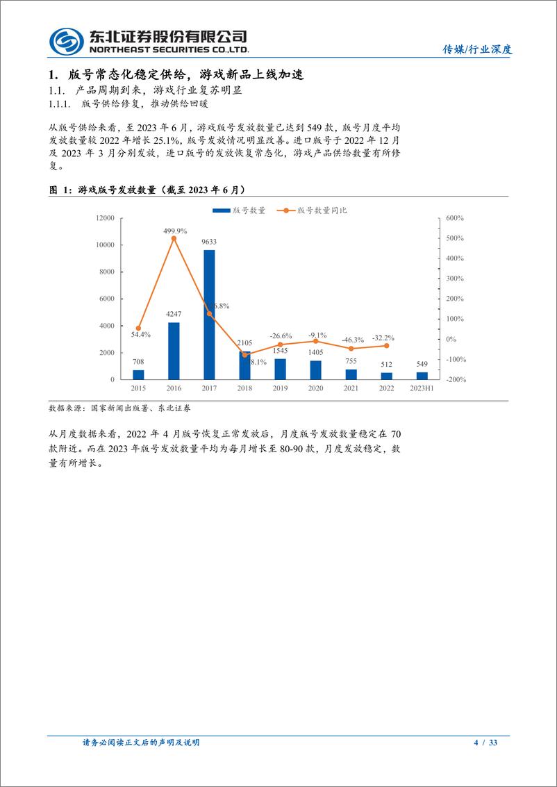 《传媒行业：AI推动游戏产业创新，IP及研发是核心壁垒-20230629-东北证券-33页》 - 第5页预览图