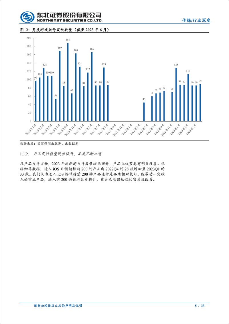 《传媒行业：AI推动游戏产业创新，IP及研发是核心壁垒-20230629-东北证券-33页》 - 第6页预览图