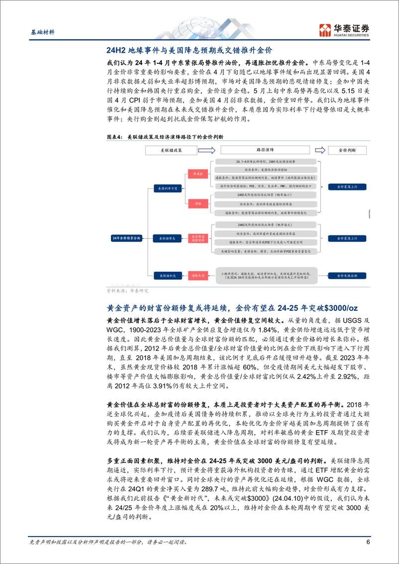 《基础材料行业中期策略：难免坎坷，正视光明前景-240603-华泰证券-28页》 - 第6页预览图