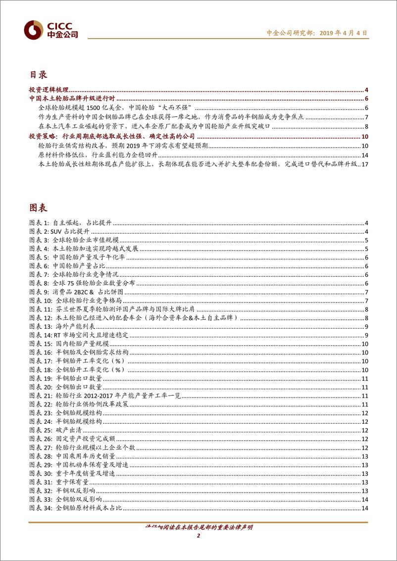 《轮胎行业：自主品牌全球化与成本优势推动行业盈利持续回升-20190404-中金公司-19页》 - 第3页预览图