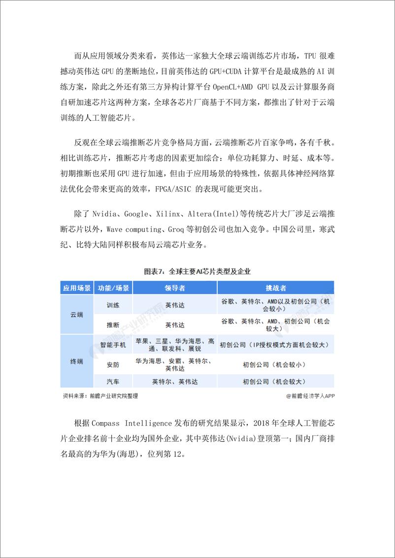 预见2021：《2021年中国人工智能芯片产业全景图谱》 - 第7页预览图