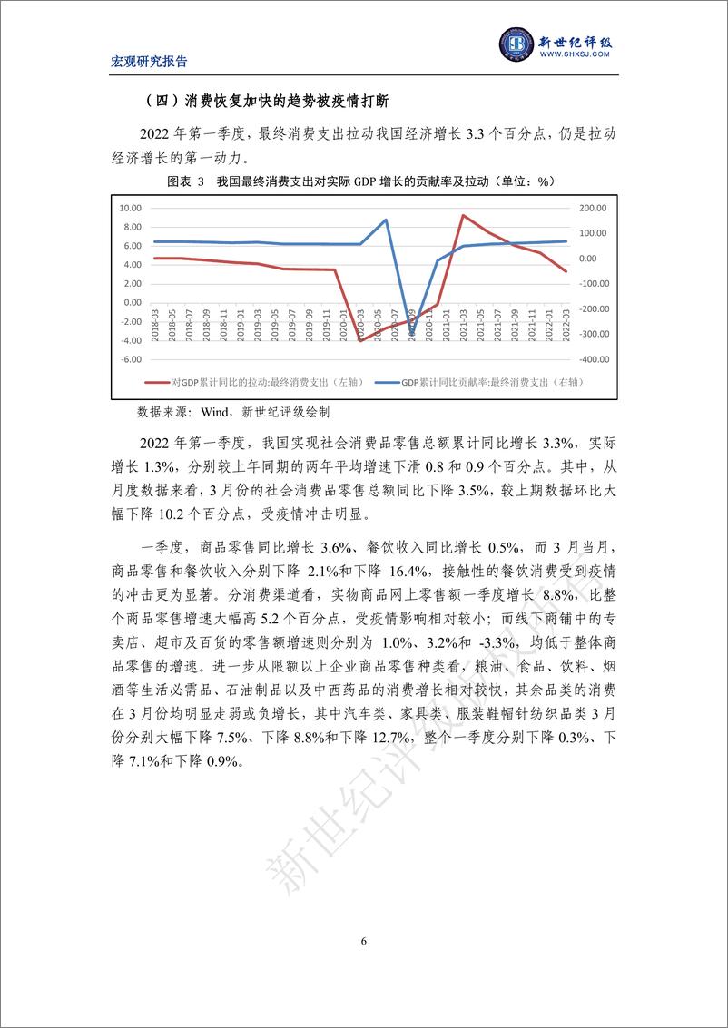 《新世纪评级-2022年第一季度宏观经济分析及展望：新一轮疫情冲击下实现年度目标任重道远-15页》 - 第7页预览图