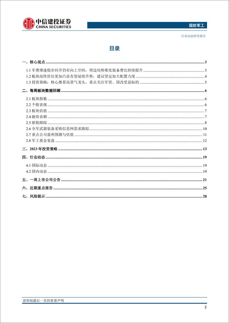 《国防军工行业：军费增速稳中回升，先进装备仍是重点投入方向-20230313-中信建投-31页》 - 第4页预览图