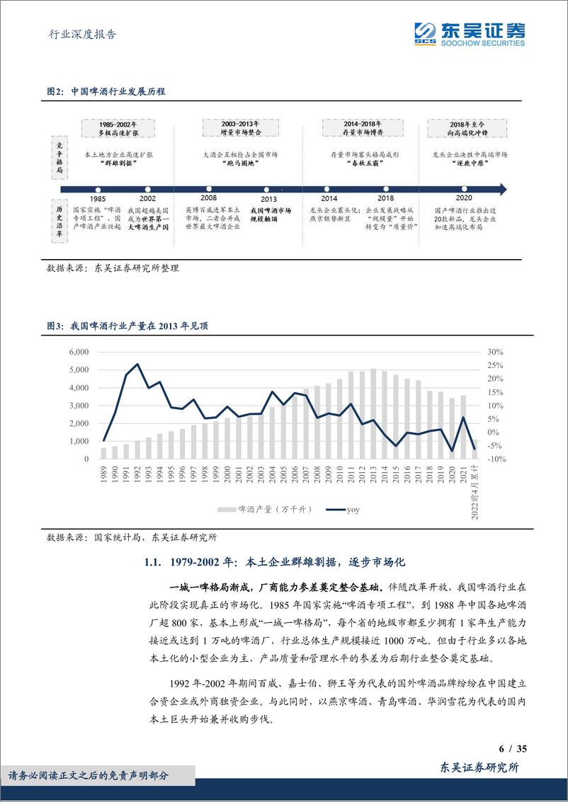 《啤酒行业深度报告：产优暖风徐，杯酒长精神-20220605-东吴证券-35页》 - 第7页预览图