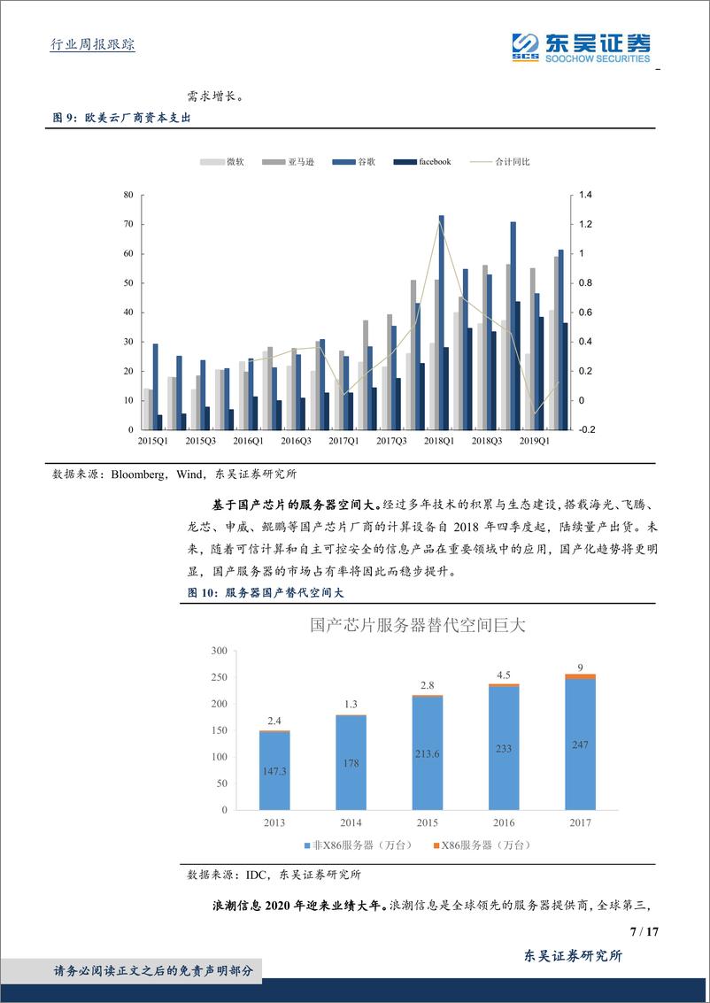 《计算机应用行业：本土服务器竞争格局盘点-20191215-东吴证券-17页》 - 第8页预览图